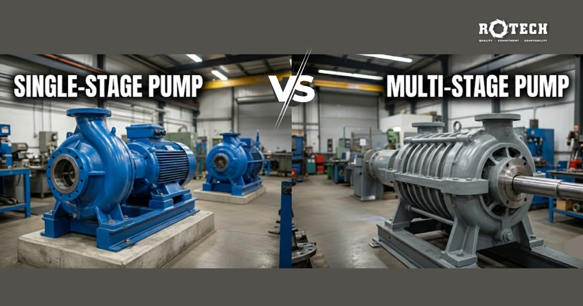 You are currently viewing Single-Stage vs Multi-Stage Centrifugal Pumps: Key Differences